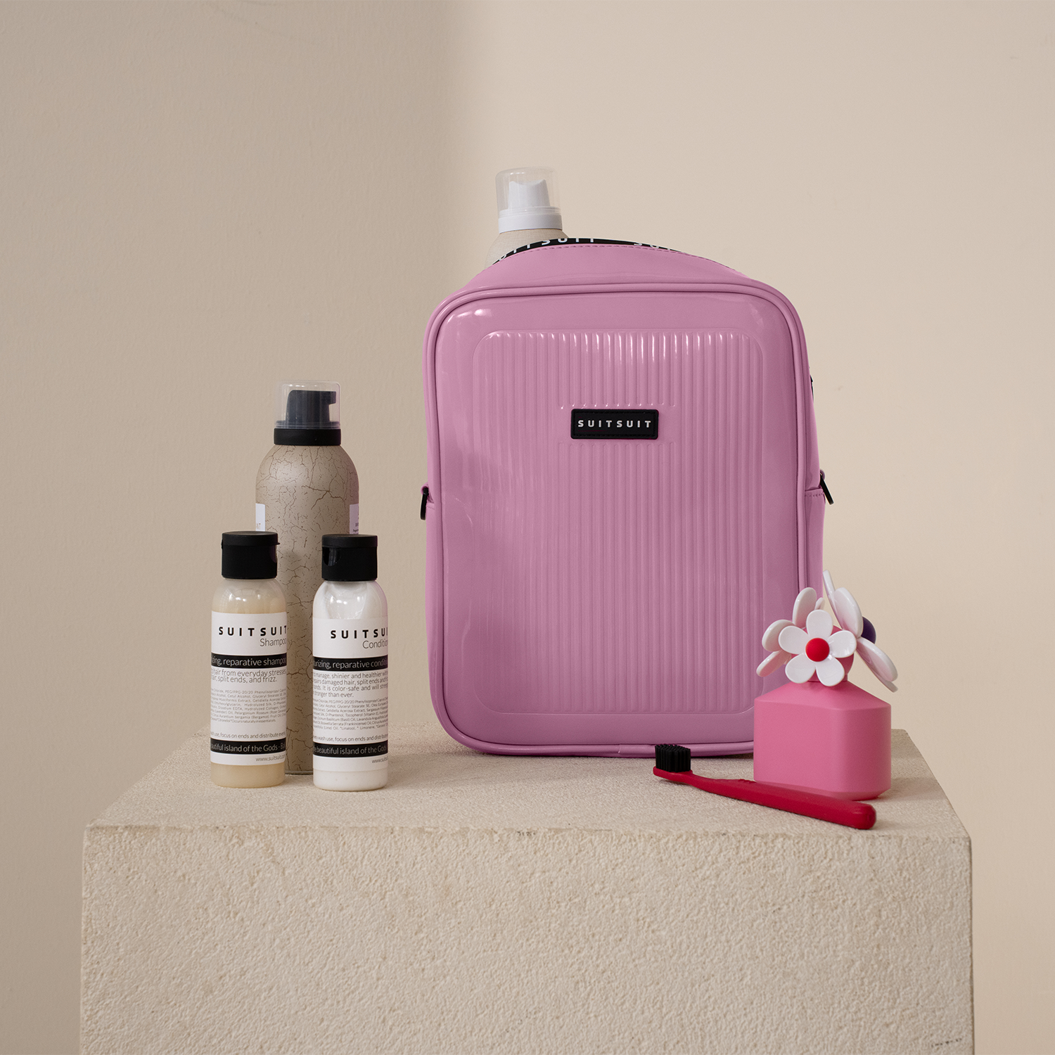 Expression - Fondant Pink - Trousse de Toilette Droit XL