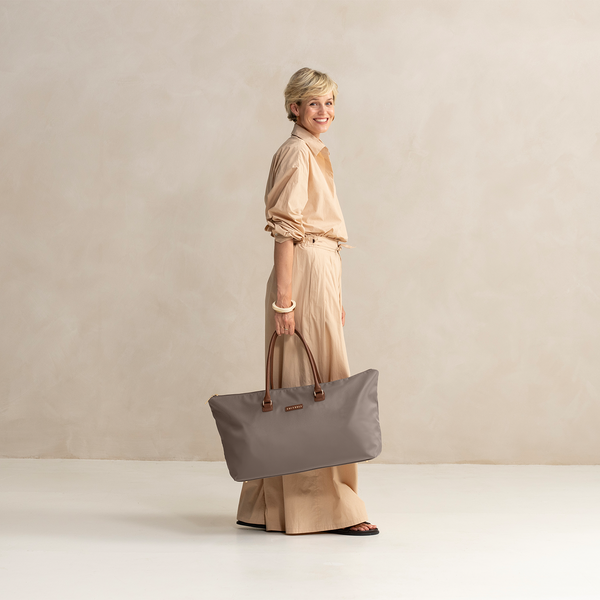Fab Seventies - Taupe - Tote de voyage