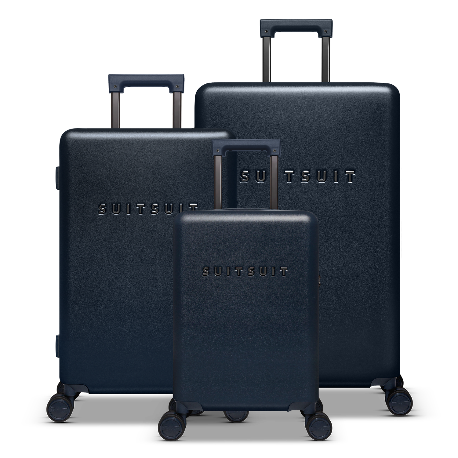 Mystique - Midnight Blue - Ensemble de Bagages (20/24/76 cm)