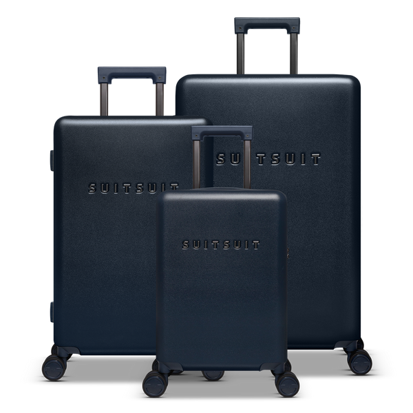 Mystique - Midnight Blue - Ensemble de Bagages (20/24/76 cm)