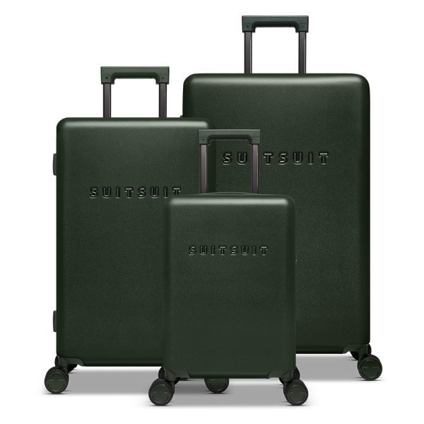 Mystique - Dark Olive - Ensemble de Bagages (20/24/76 cm)