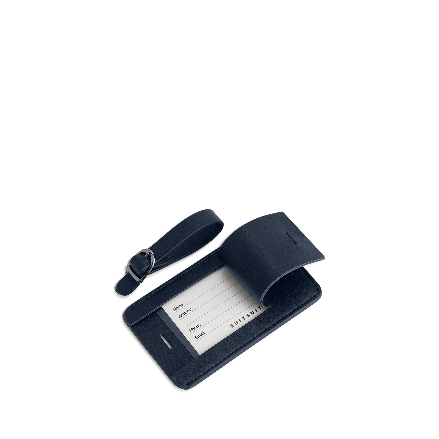 Mystique - Midnight Blue - Étiquette de Bagage Grand