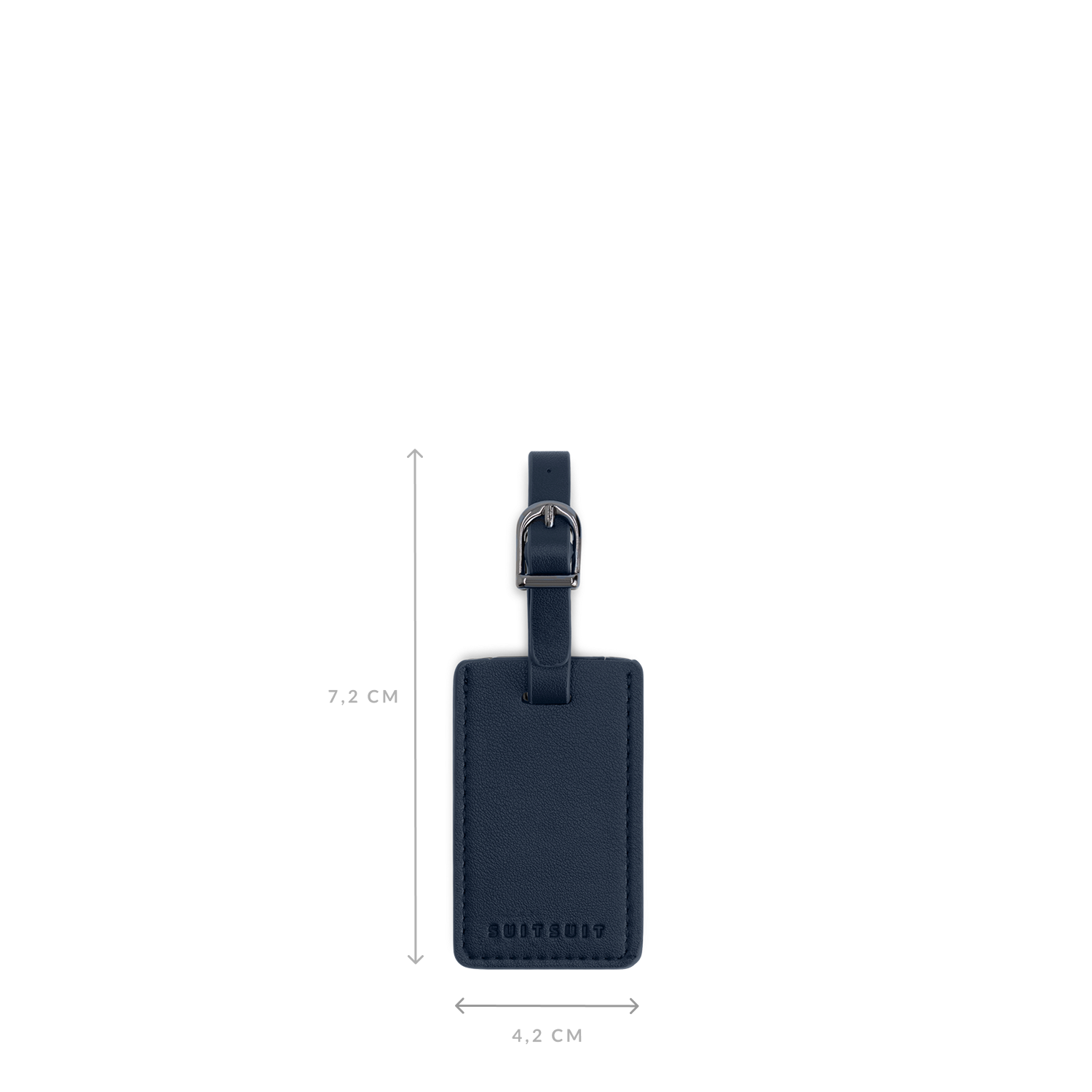 Mystique - Midnight Blue - Étiquette de Bagage Petit