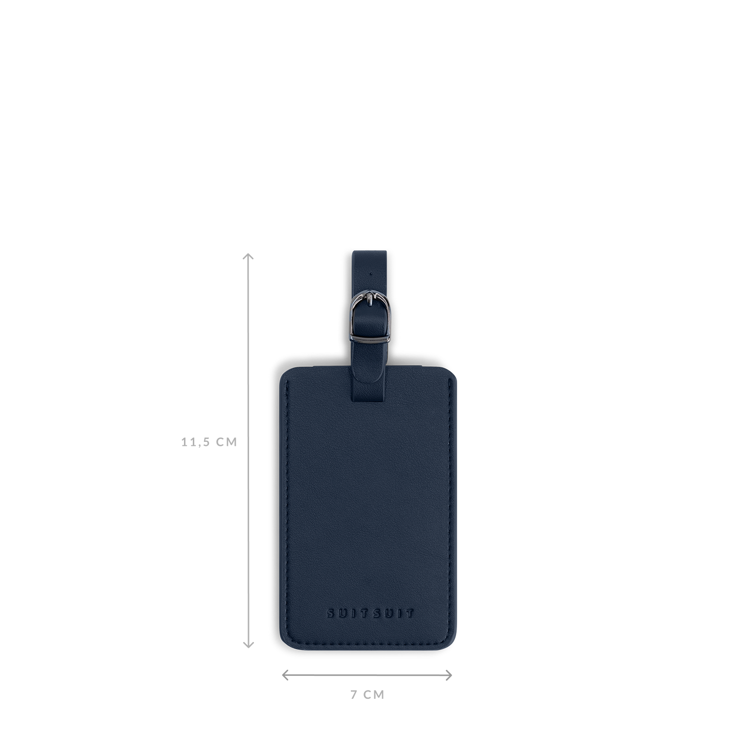 Mystique - Midnight Blue - Étiquette de Bagage Grand