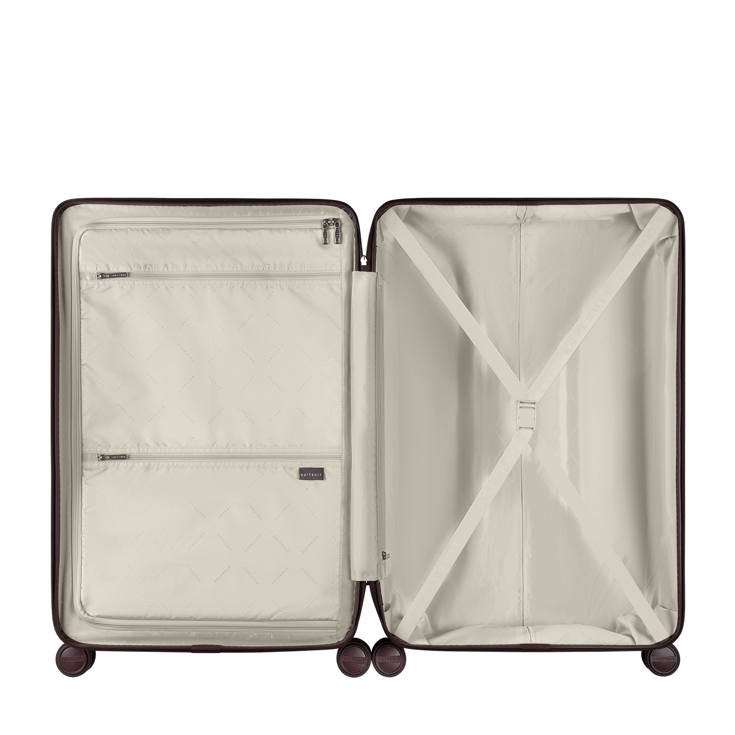 Mystique - Cherry Lacquer - Ensemble de Bagages (20/24/76 cm)
