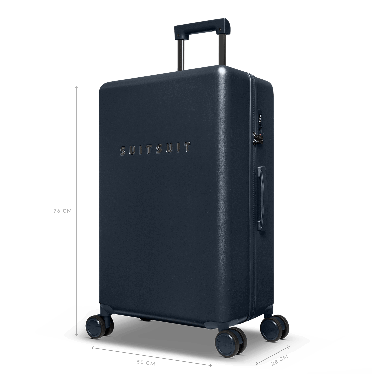 Mystique - Midnight Blue - Ensemble de Bagages (20/24/76 cm)