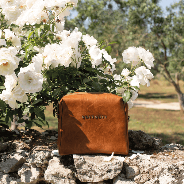 Fab Seventies - Burned Caramel - Trousse de Toilette Droit