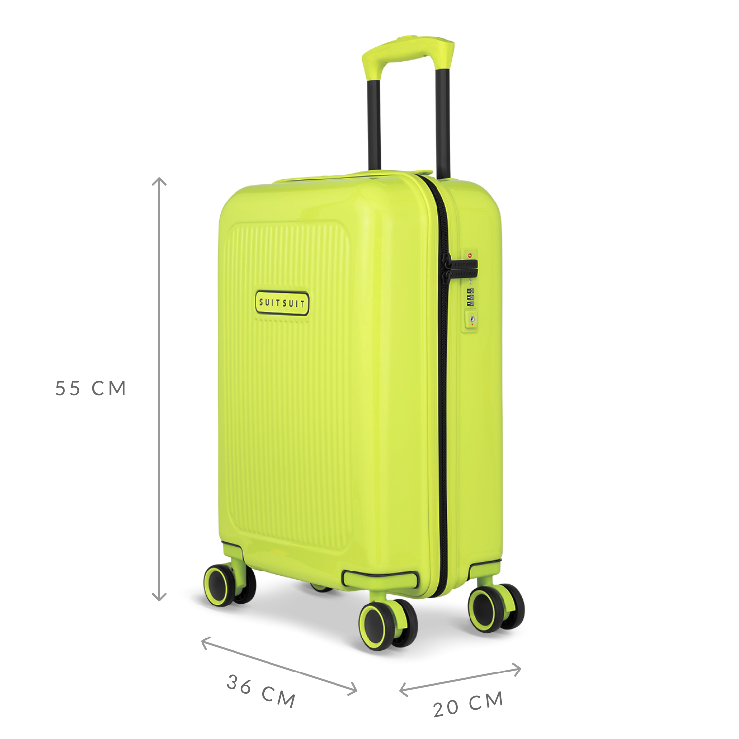 Expression - Cyber Lime - Carry-on (20 inch)