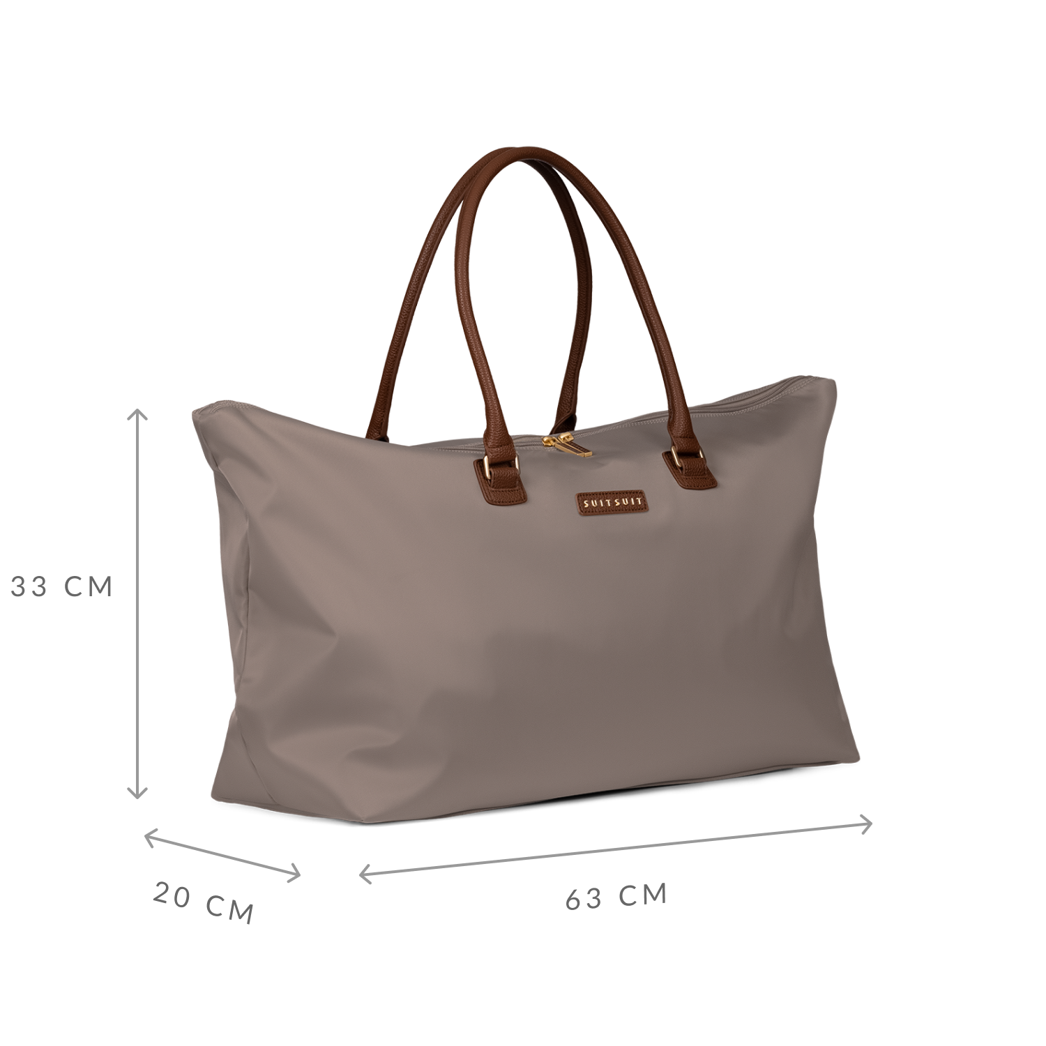 Fab Seventies - Taupe - Sac de voyage