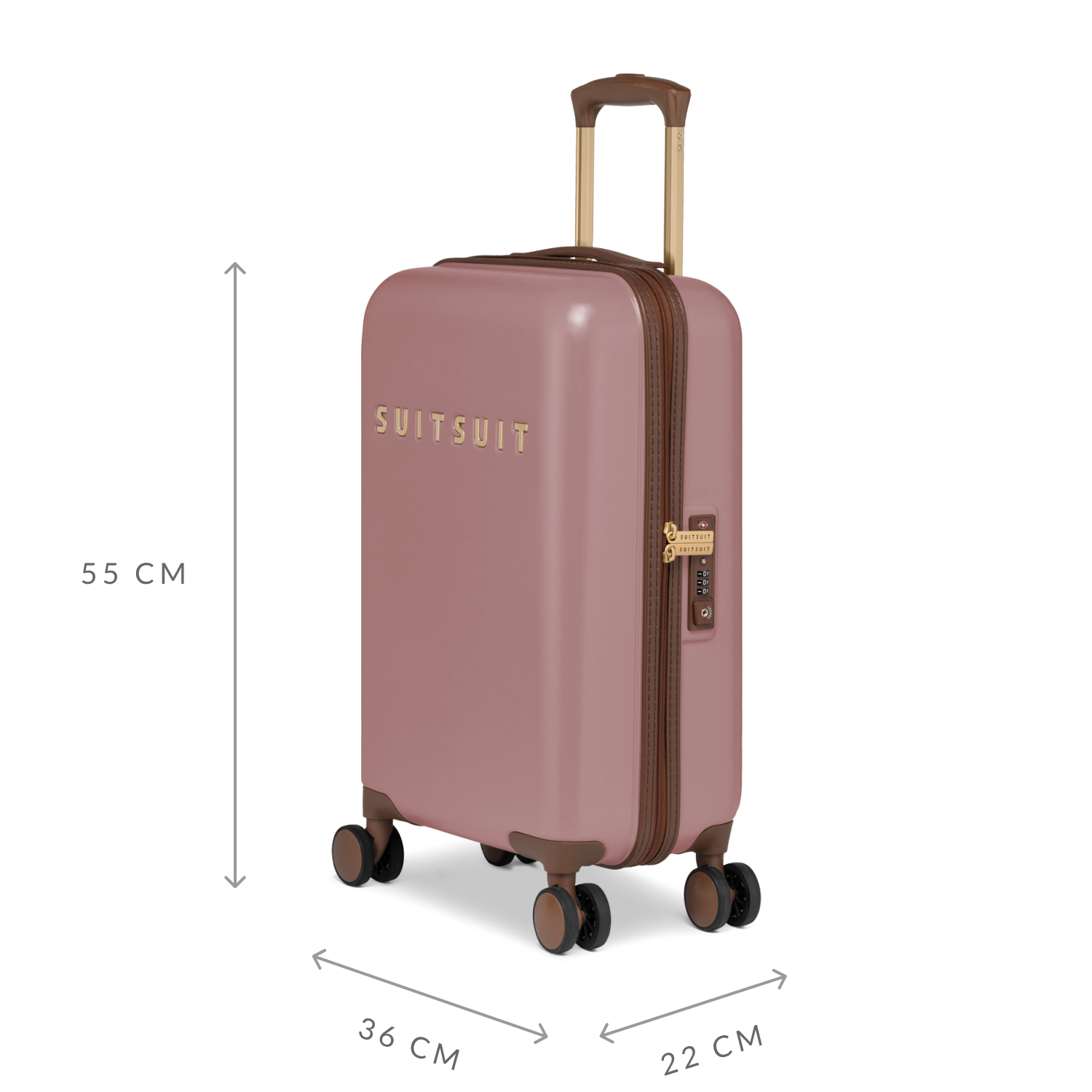 Fab Seventies - Old Rose - Carry-on (20 inch)