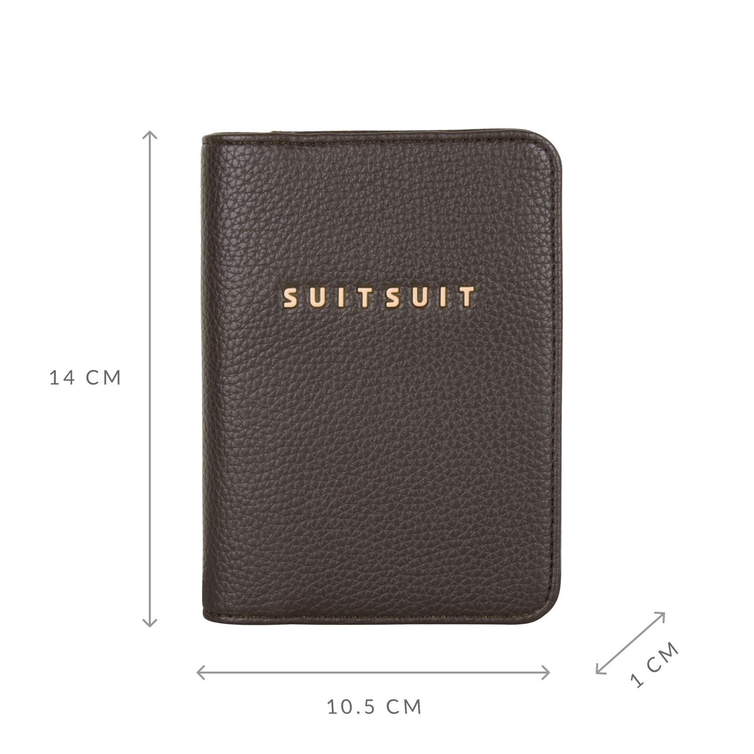 Fab Seventies Classic - Espresso Black - Porte-Passeport