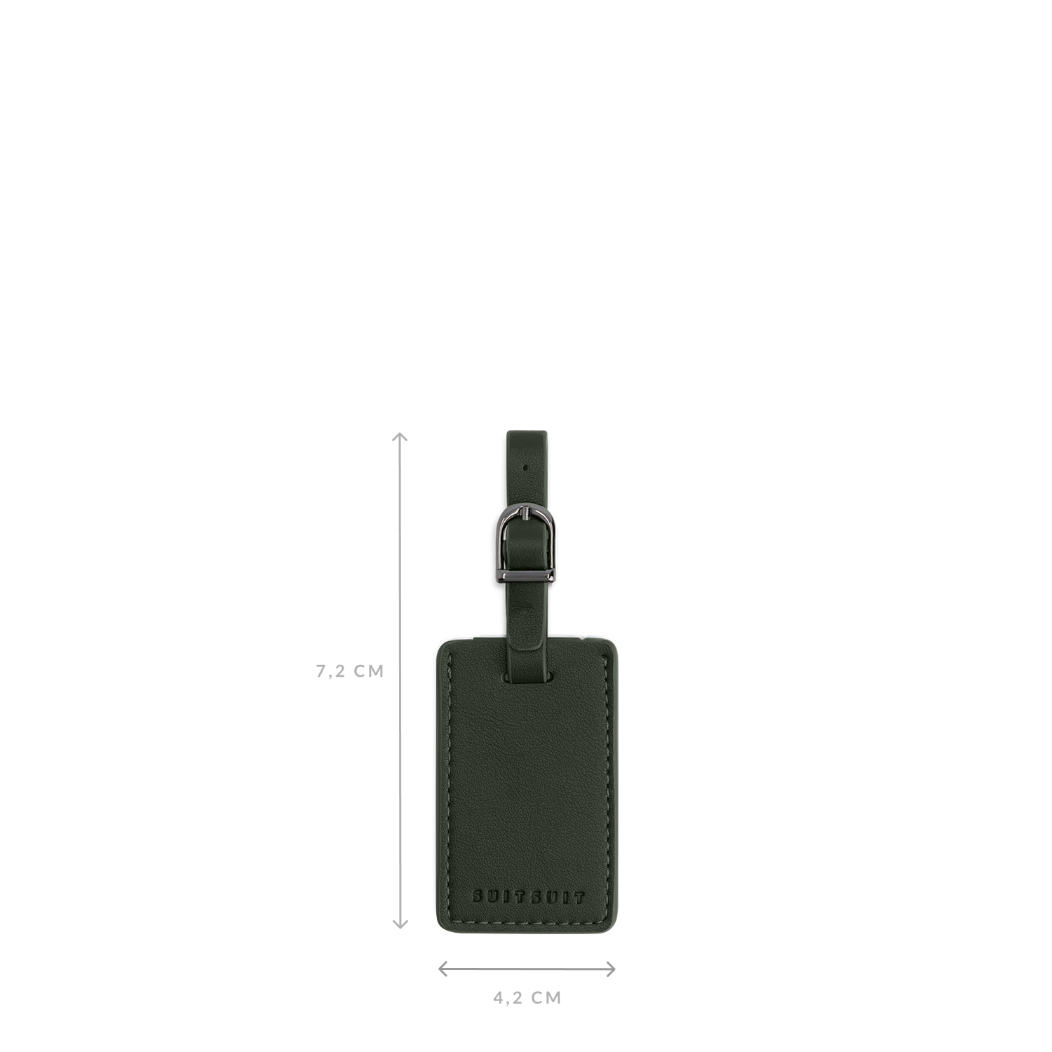 Mystique - Dark Olive - Étiquette de Bagage Petit