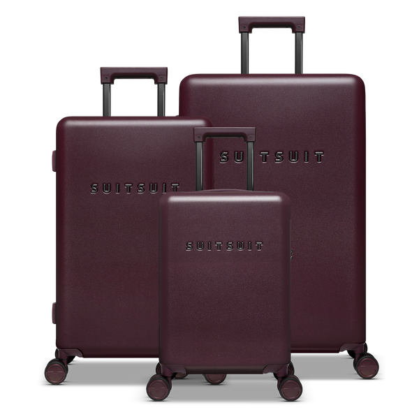 Mystique - Cherry Lacquer - Ensemble de Bagages (20/24/76 cm)