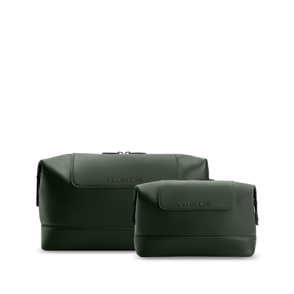 Mystique - Dark Olive - Trousse de Toilette XL Et sac de maquillage