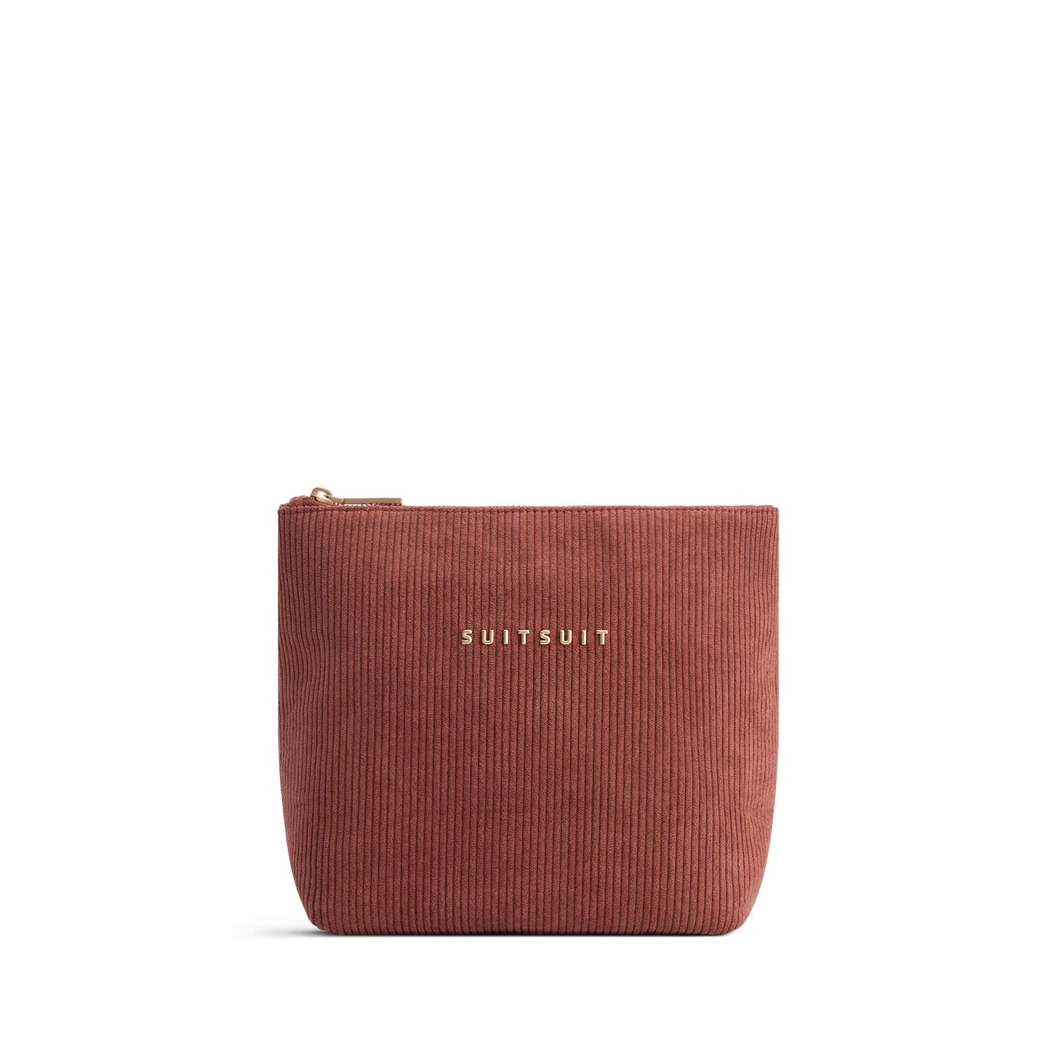 Fab Seventies - Corduroy Red Ochre - Toiletry Bag L