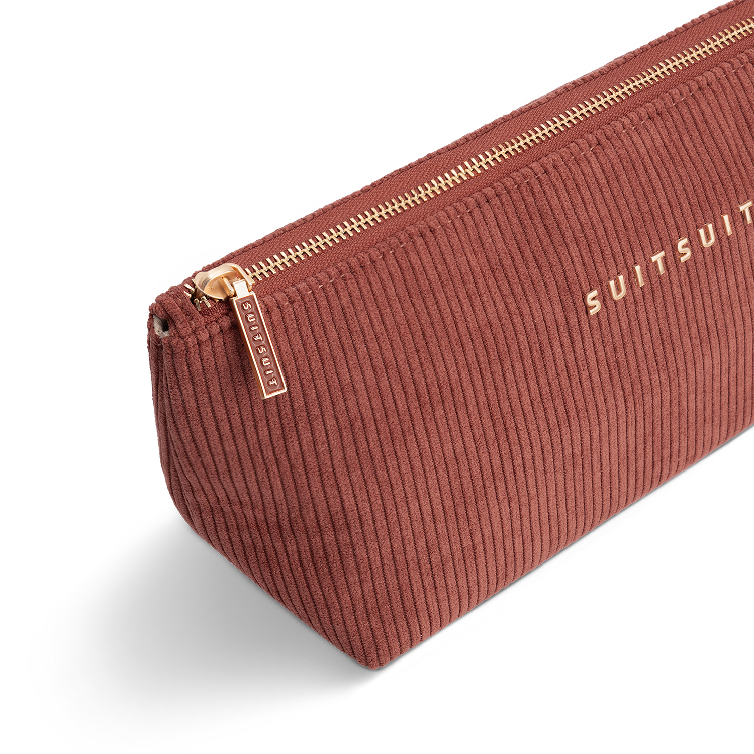 Fab Seventies - Corduroy Red Ochre - Toiletry Bag M