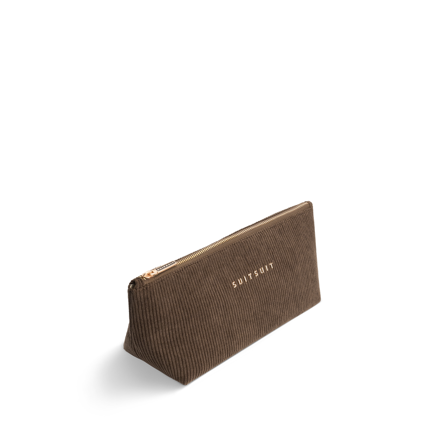 Fab Seventies - Corduroy Cocoa Brown - Toiletry bag M