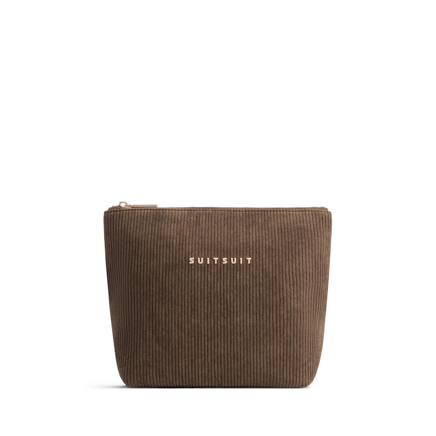 Fab Seventies - Corduroy Cocoa Brown - Toiletry Bag L