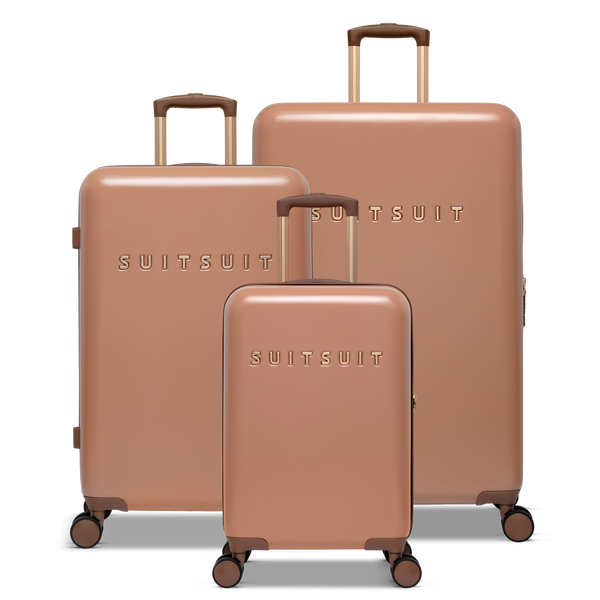 Fab Seventies - Italian Clay - Luggage Set (55/66/76 cm)
