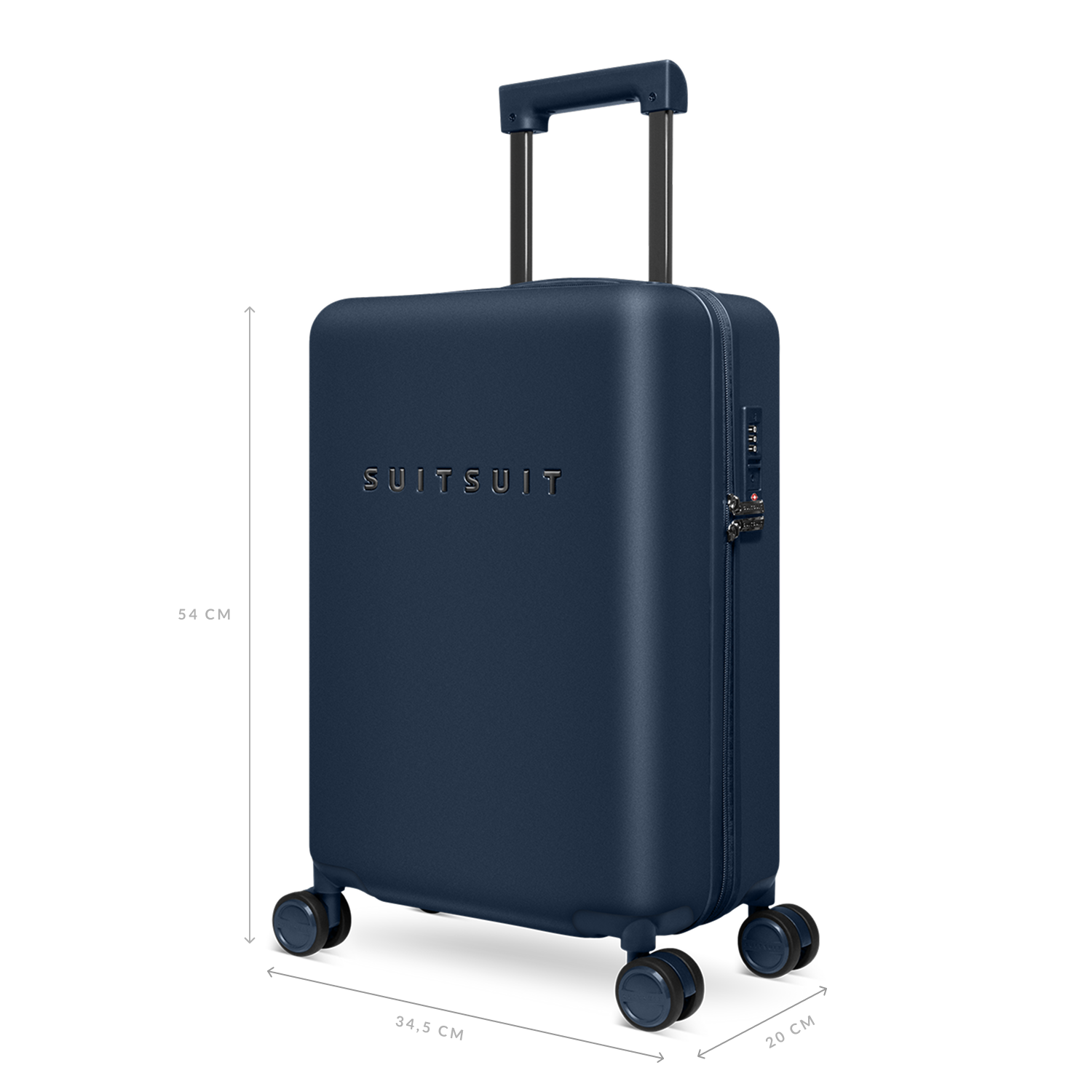 Mystique - Midnight Blue - Ensemble de Bagages (55/66/76 cm)