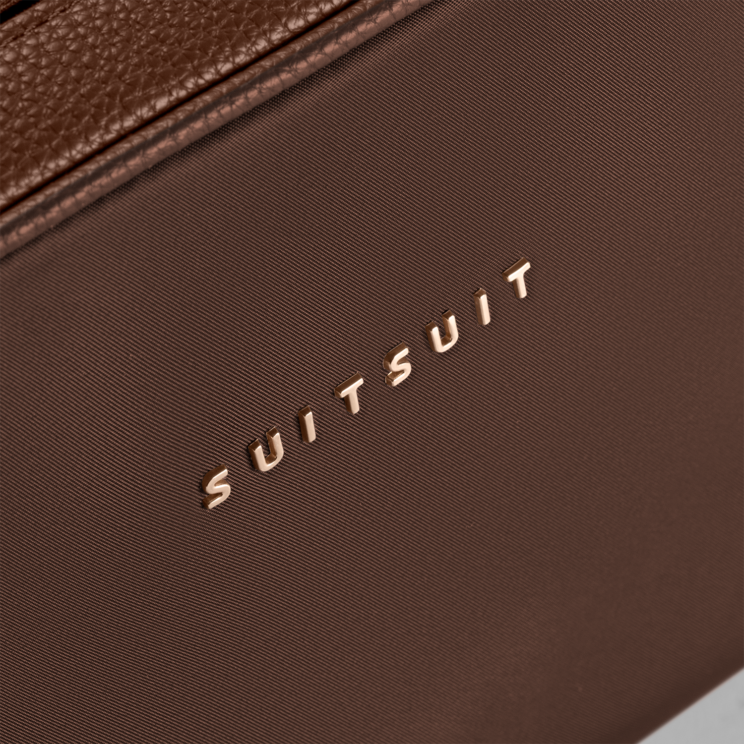 Serenity - Chocolate Brown - Trousse de Toilette XL Et sac de maquillage