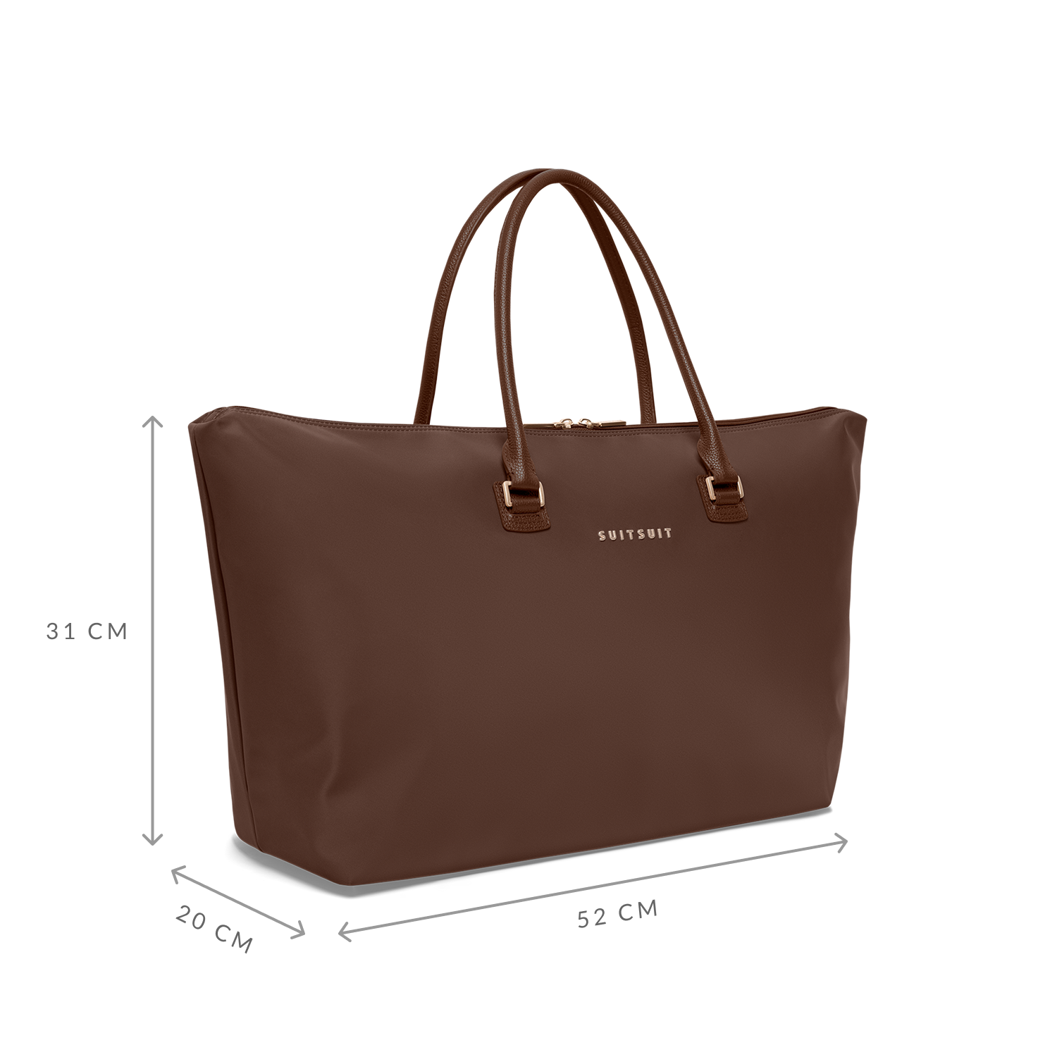Serenity - Chocolate Brown - Tote De Voyage
