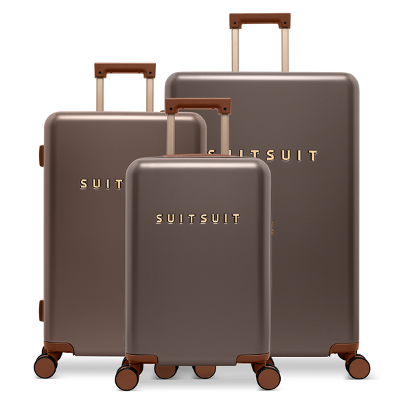 Serenity - Chocolate Brown - Ensemble de Bagages (55/66/76 cm)