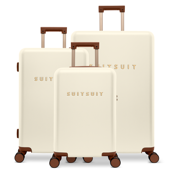 Serenity - Whisper White - Ensemble de Bagages (55/66/76 cm)