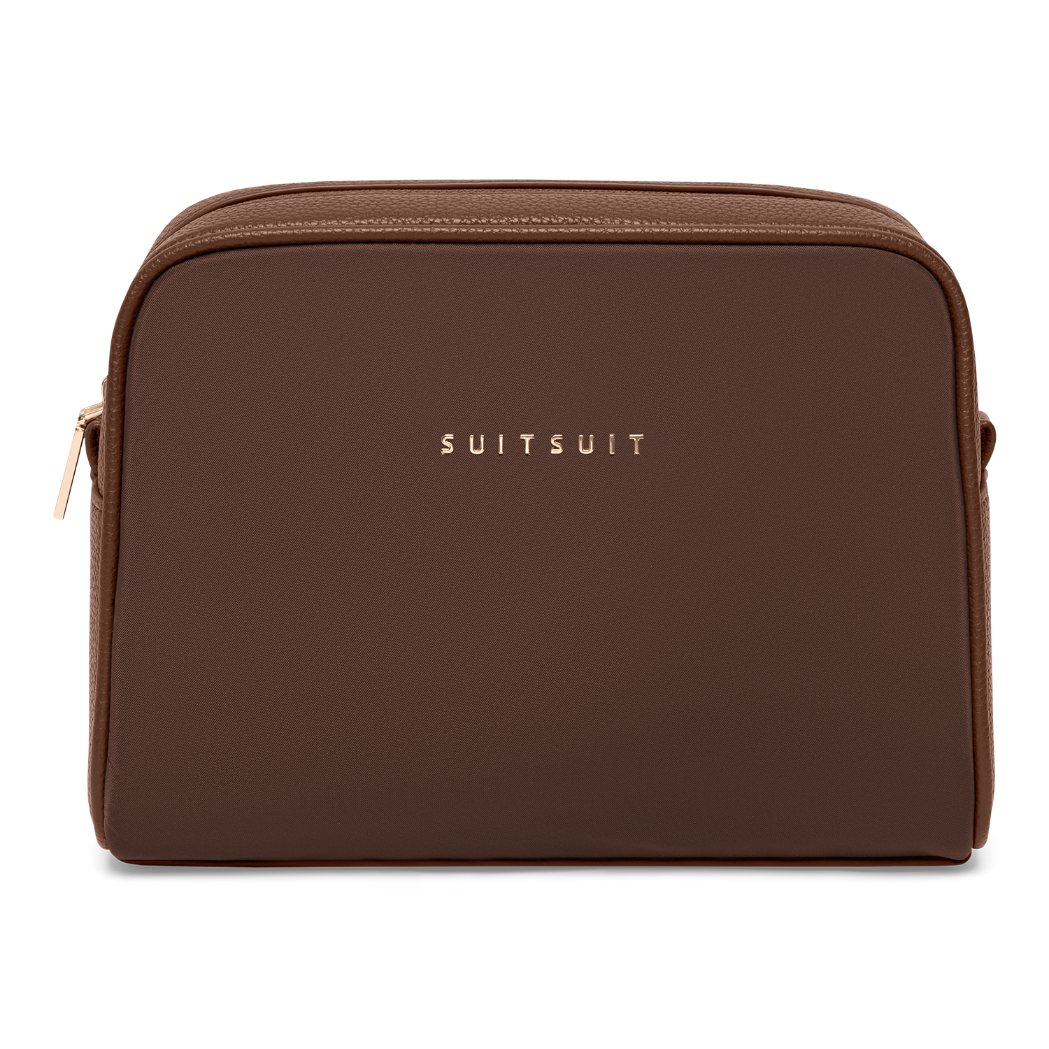 Serenity - Chocolate Brown - Trousse de Toilette XL Et sac de maquillage