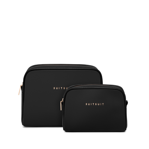Serenity - Black Olive - Trousse de Toilette XL Et sac de maquillage