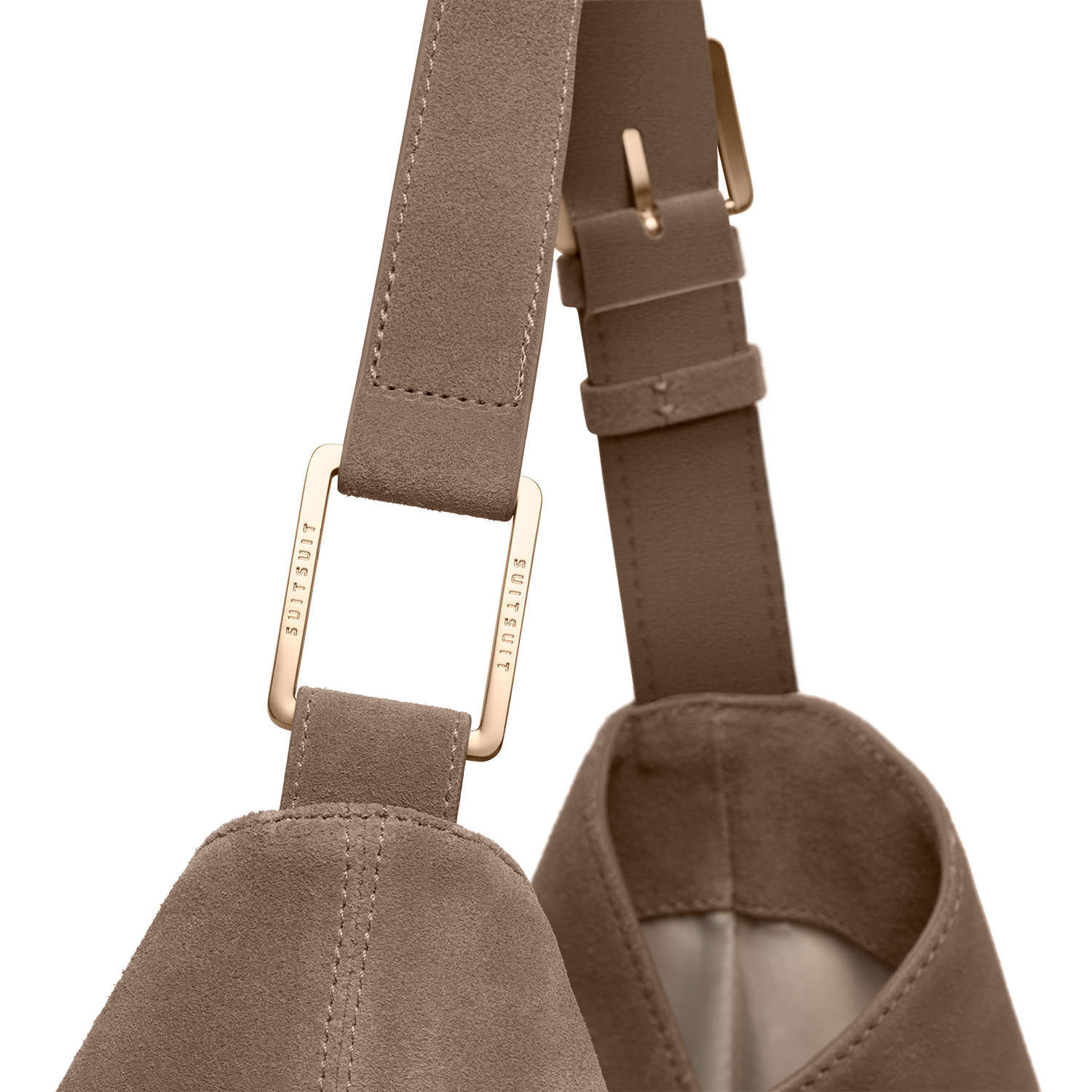 Serenity - Moon Stone - Slouchy Bag (Cuir Lisse)