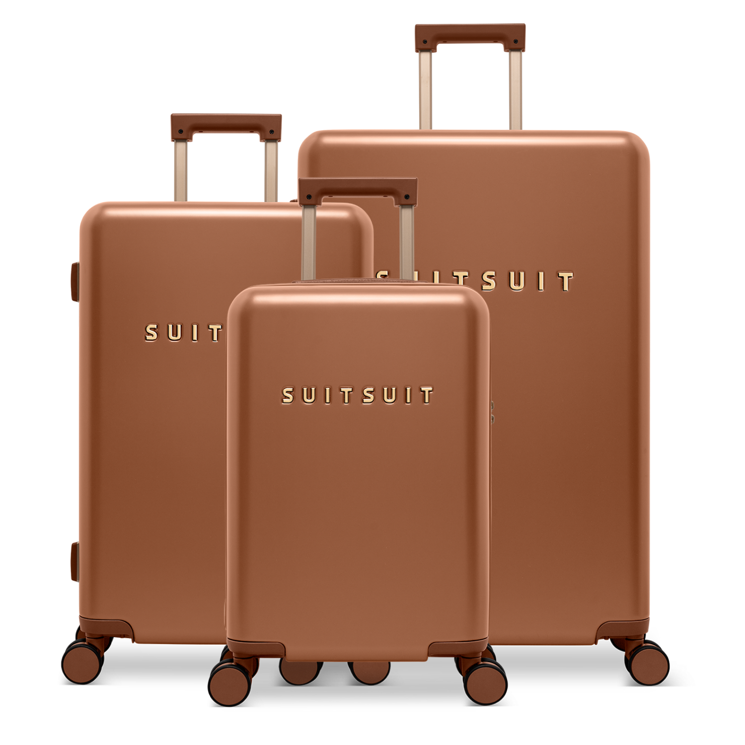 Serenity - Caramel Café - Ensemble de Bagages (55/66/76 cm)