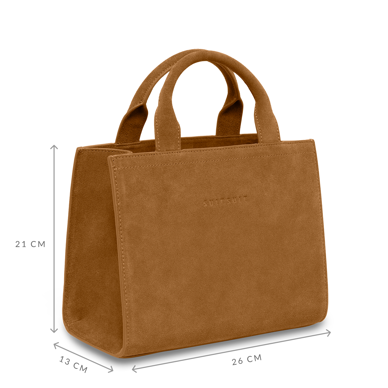 Serenity - Desert Sun - Shopper Mini (Cuir Suédé)