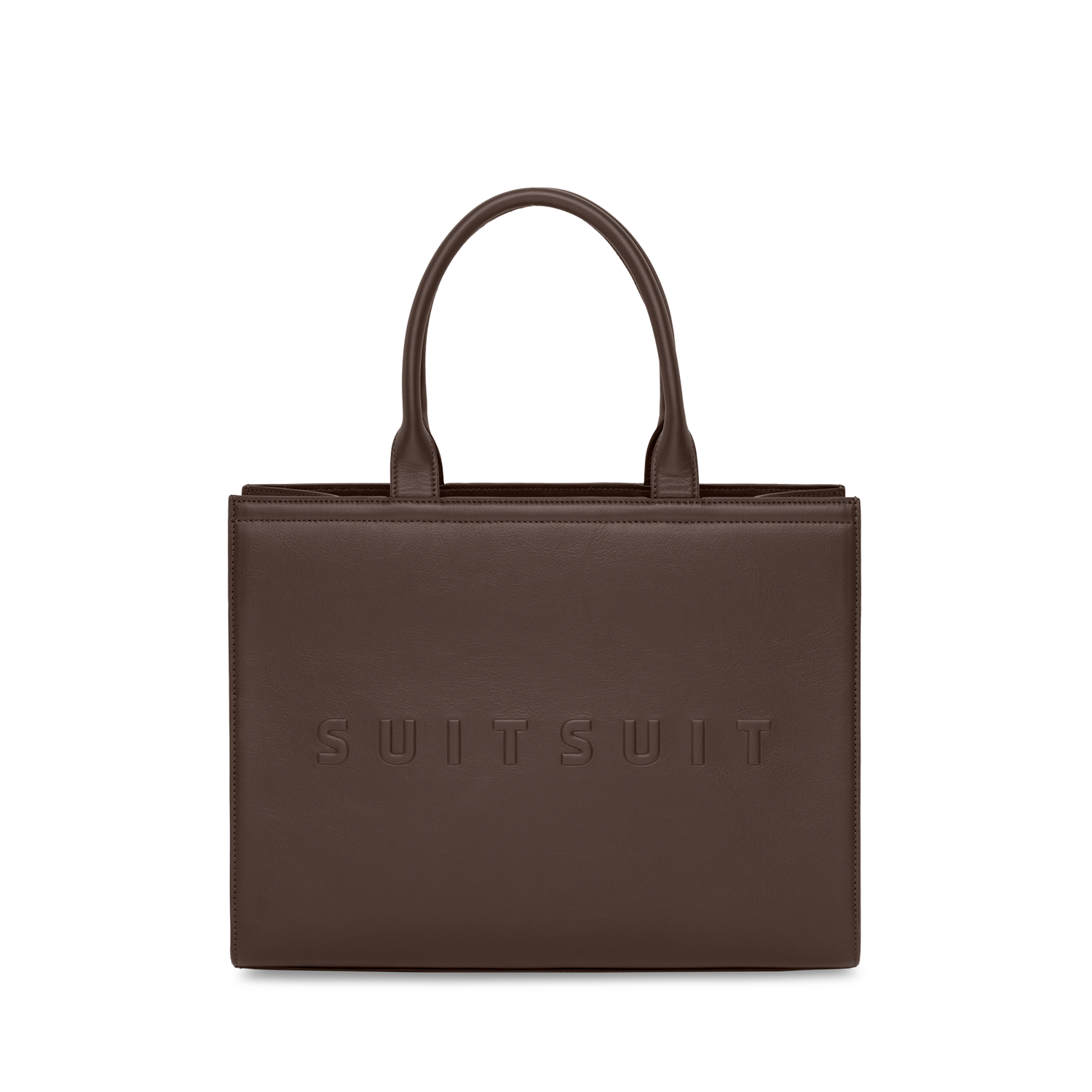 Serenity - Chocolate Brown - Shopper (Cuir Lisse)
