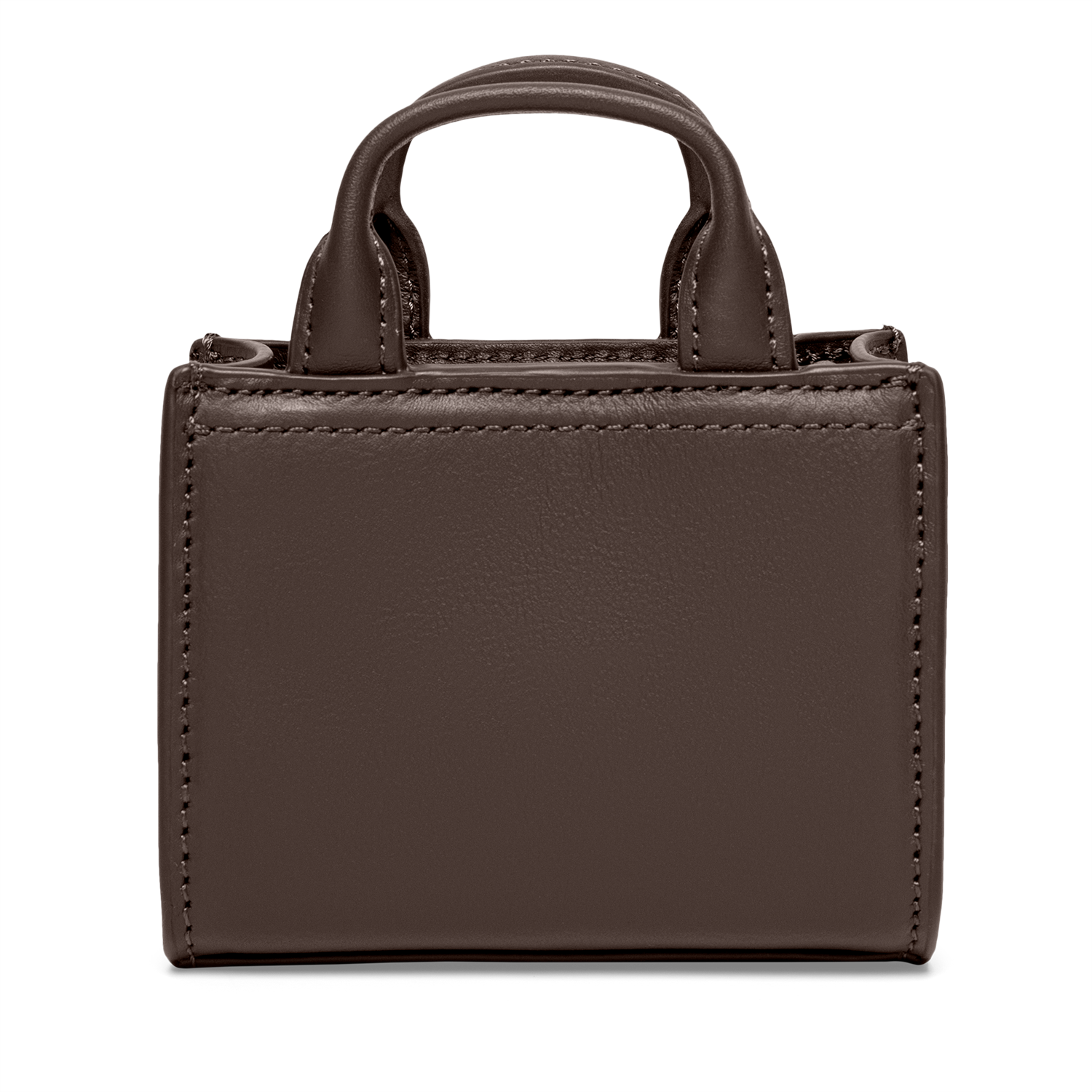 Serenity - Chocolate Brown - Micro Cross Body Bag (Cuir Lisse)
