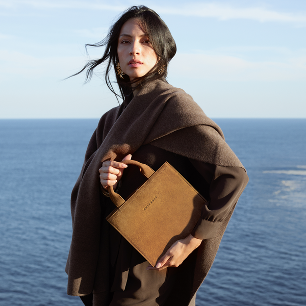 Serenity - Desert Sun - Shopper Mini (Cuir Suédé)
