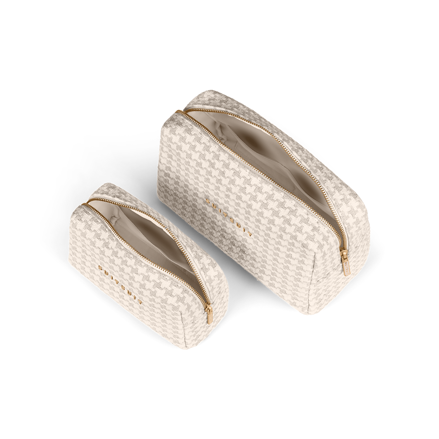 Fusion - Natural Houndstooth - Ensemble Beauté