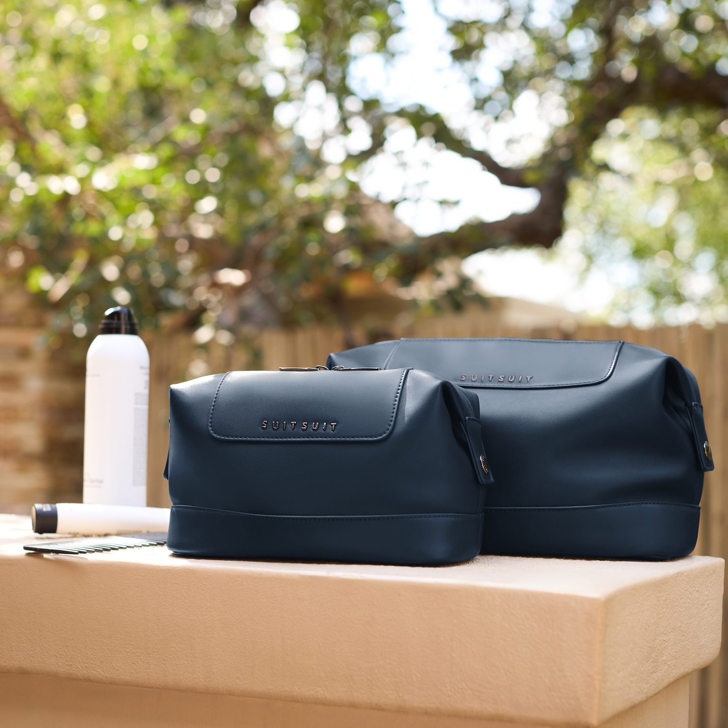 Mystique - Midnight Blue - Trousse de Toilette XL Et sac de maquillage
