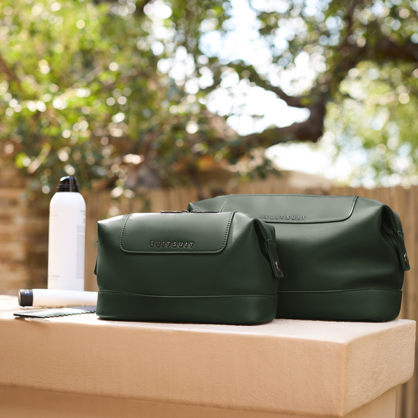 Mystique - Dark Olive - Trousse de Toilette XL Et sac de maquillage