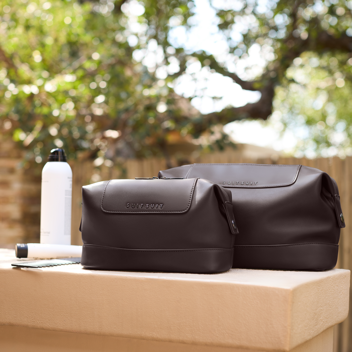 Mystique - Ground Coffee - Trousse de Toilette XL Et sac de maquillage