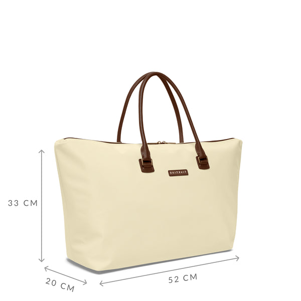 Fab Seventies - Almond Milk - Travel Tote