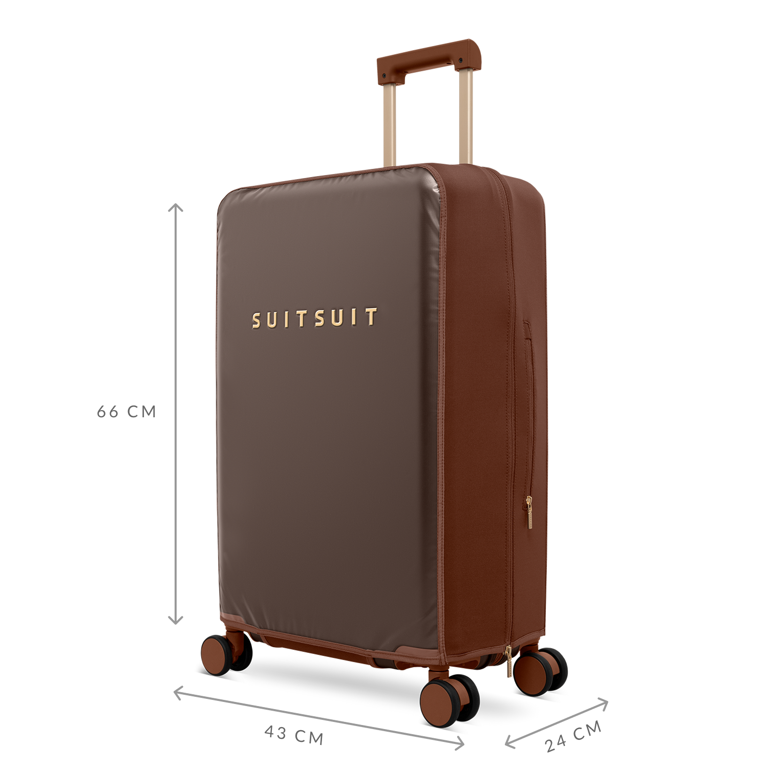 Serenity - Chocolate Brown - Housse de Protection (66 cm)