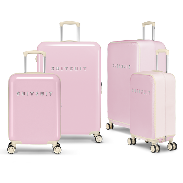 Fabulous Fifties - Pink Dust - Set de voyage en toute sécurité (20/28 INCH)