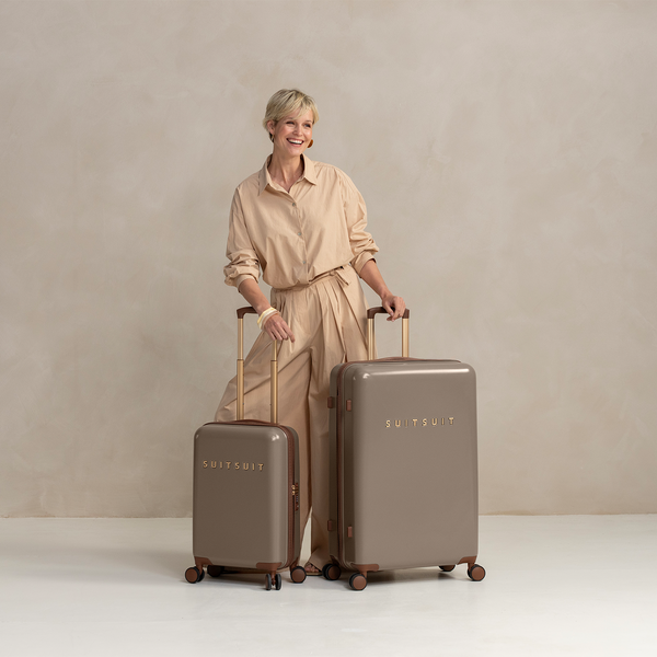 Fab Seventies - Taupe - Safe Travels Set (20/28 INCH)